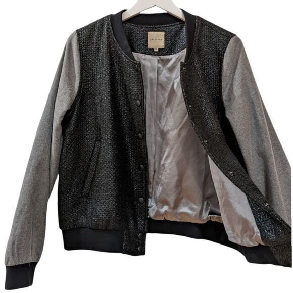 Selected Femme Jeans Women's Varsity Jacket Size 36 Style Melissa LS-Jacket-FJ - Picture 3 of 8